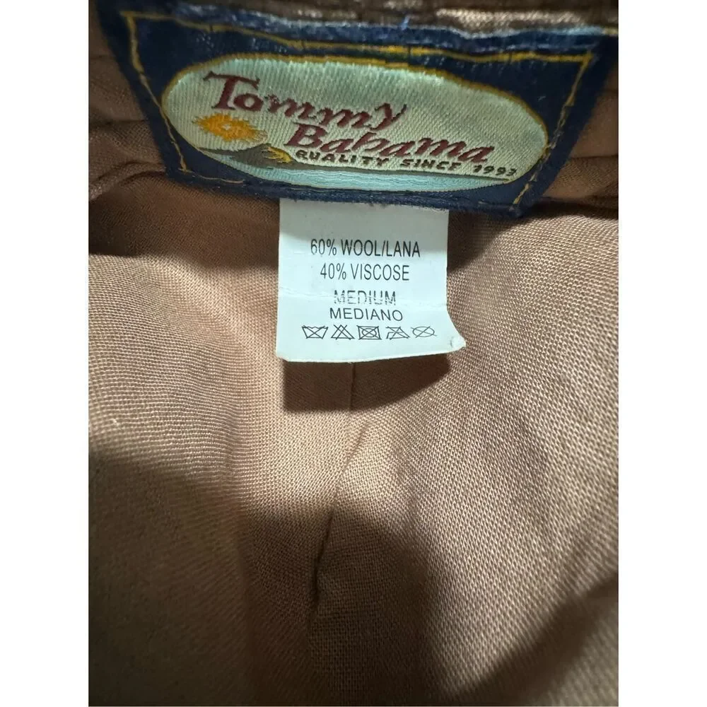 Tommy Bahama newsboy hat wool blend M